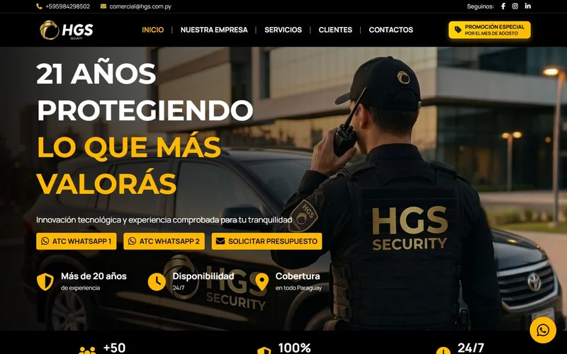HGS Seguridad Scroll Preview